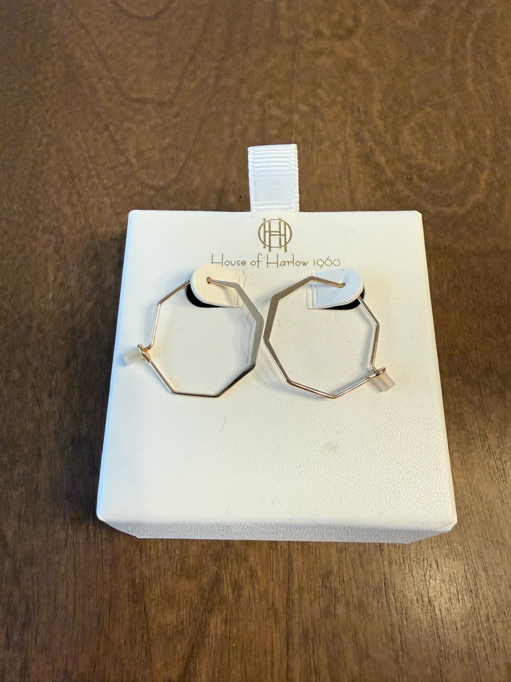 House of Harlow 1960 | Octagon Hoop Earrings